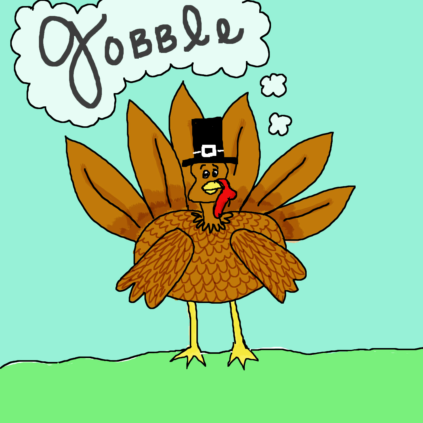 Gobble Sentence For Class 2