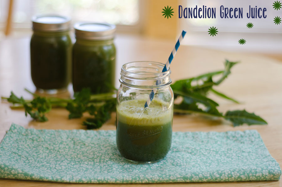 Dandelion Greens Juice Recipe