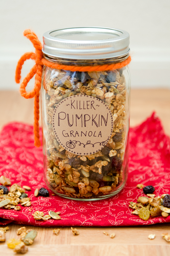Killer Pumpkin Granola {Gluten-Free & Vegan} | So...Let's Hang Out