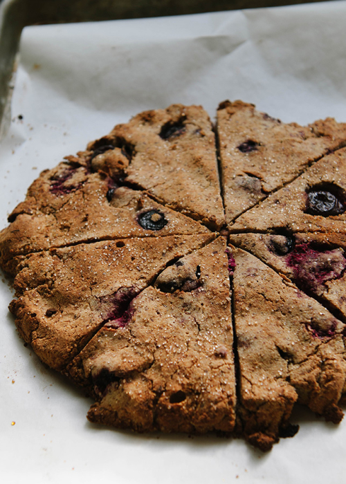 So…Let's Hang Out – Grain-Free Ginger Cherry Berry Scones