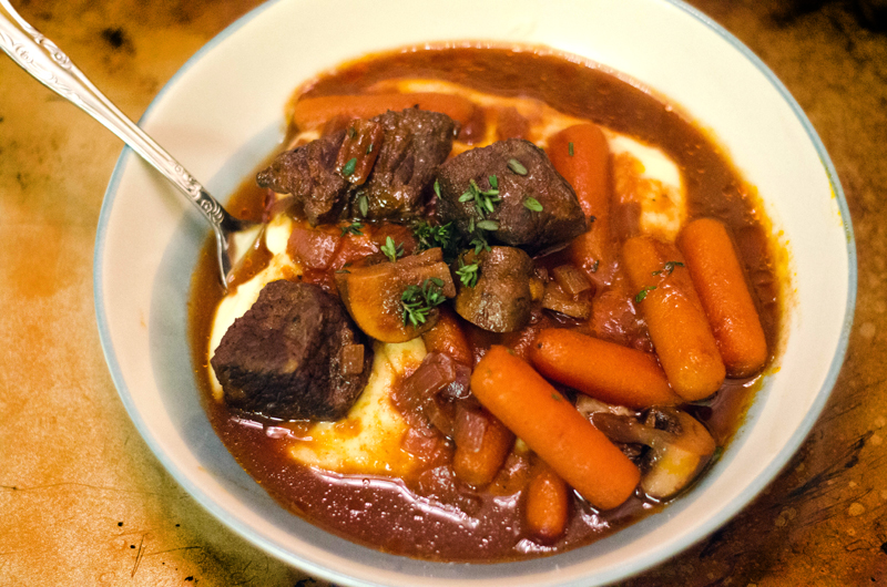 Baked Beef & Red Wine Stew | Soletshangout.com 