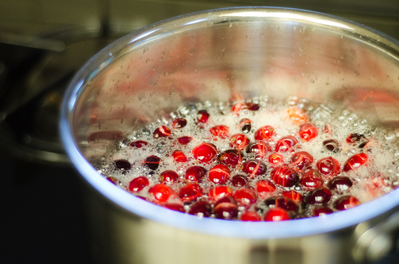 cranberry ginger simple syrup| a new years eve cocktail | soletshangout.com