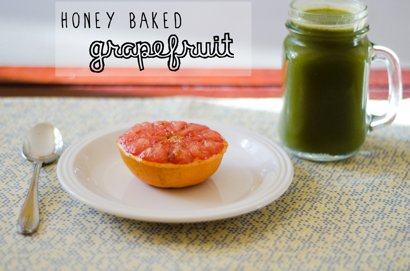 Honey Baked Grapefruit // soletshangout.com