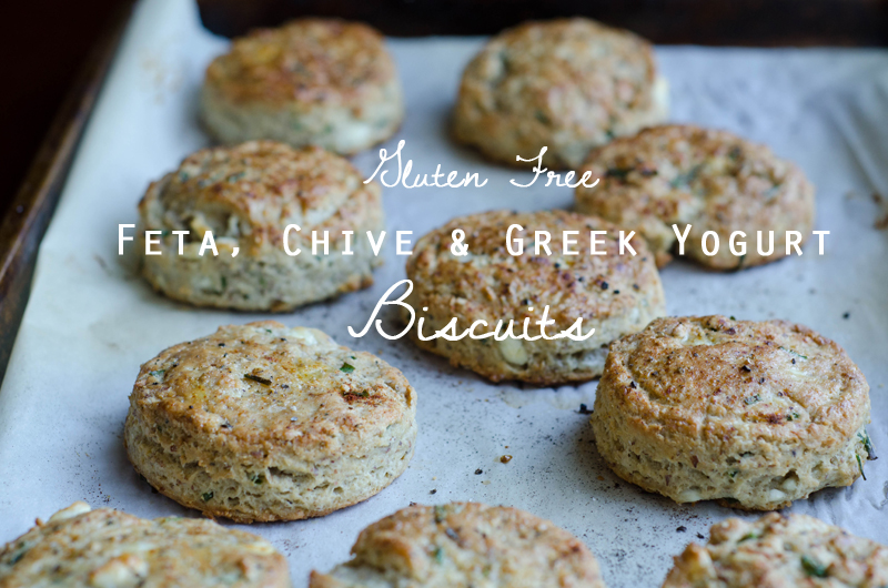 Feta, Chive & Greek Yogurt Biscuits | Gluten Free // So...Let's Hang Out