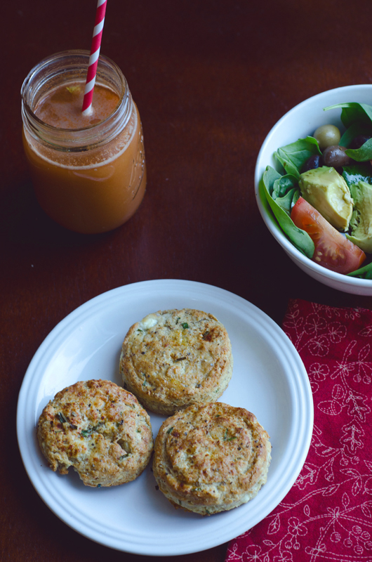 Feta, Chive & Greek Yogurt Biscuits | Gluten Free // So...Let's Hang Out