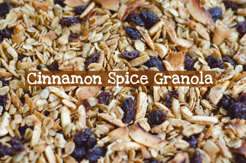 Cinnamon Spice Granola | Gluten Free // So... Let's Hang Out