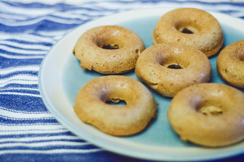 Gluten Free Almond Spiced Donuts With Chocolate & Coconut | Soletshangout.com