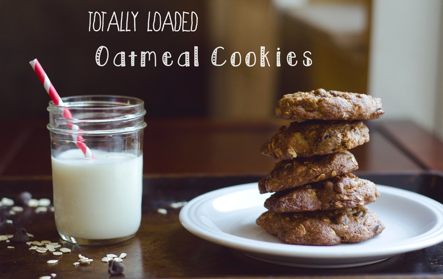 Totally Loaded Oatmeal Cookies | Gluten Free // So...Let's Hang Out