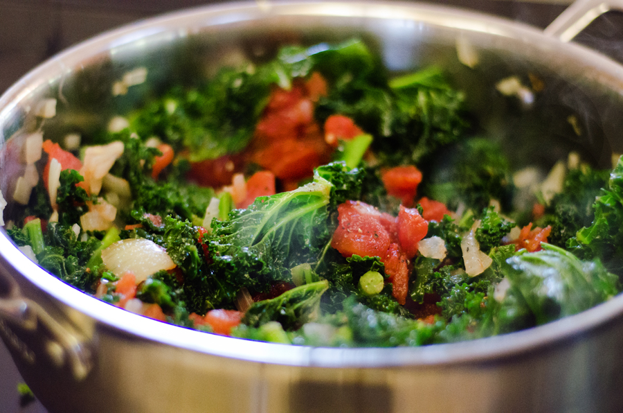 Crustless Kale & Feta Quiche With Greek Yogurt | So... Let's Hang Out