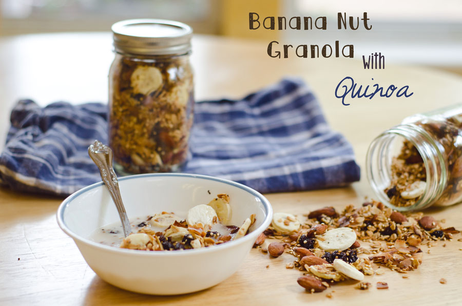 Banana Nut Granola With Quinoa | So...Let's Hang Out