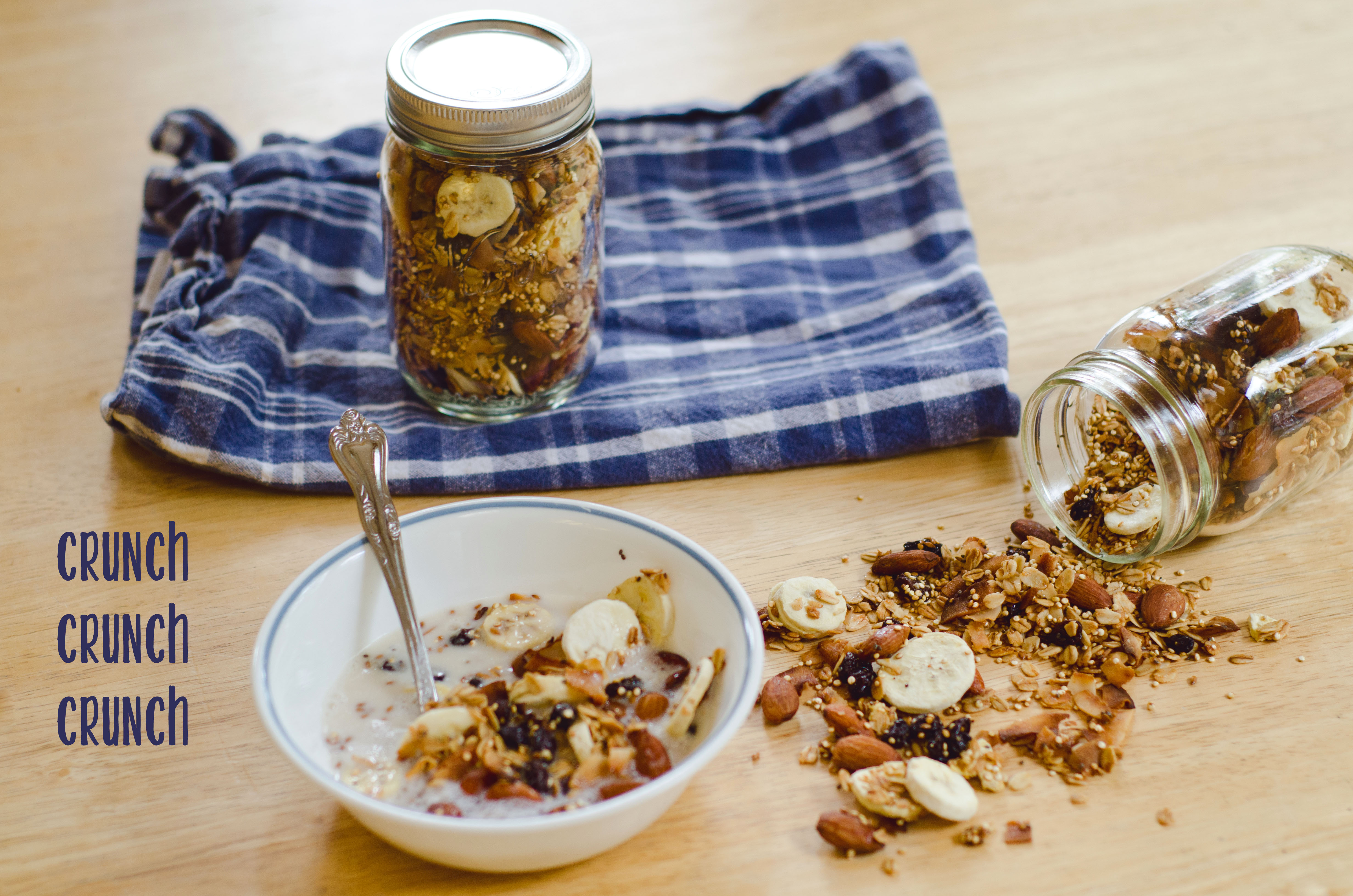 Banana Nut Granola With Quinoa | So...Let's Hang Out