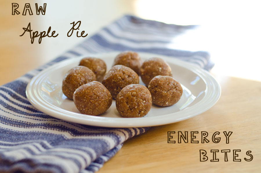 Raw Apple Pie Energy Bites | So...Let's Hang Out