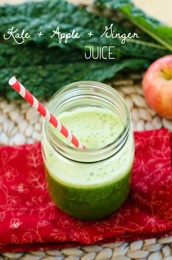 Kale Apple Ginger Juice