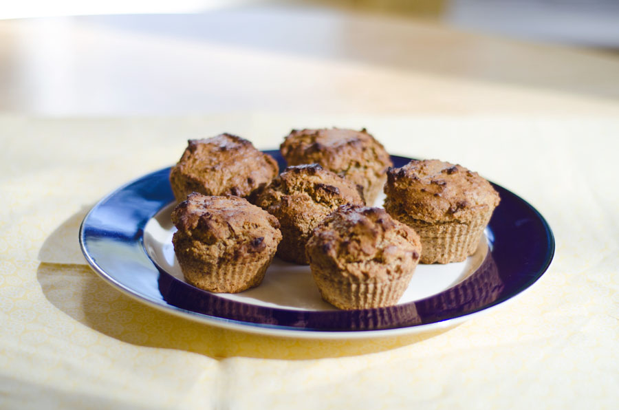 Lemon & Chamomile Paleo Muffins