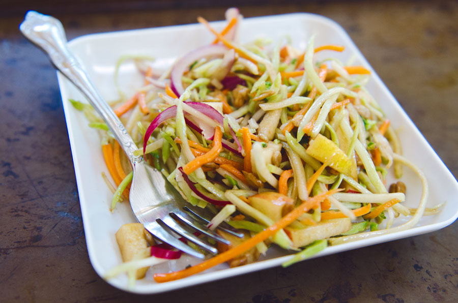 Broccoli & Apple Quick Slaw | So...Let's Hang Out