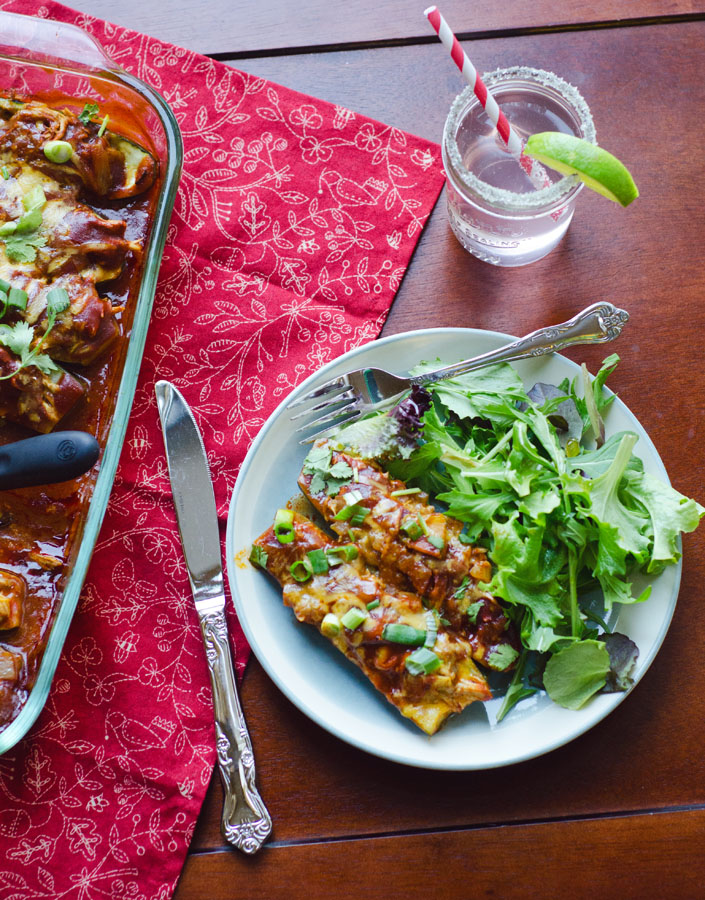 Chicken Enchilada Zucchini Boats | So...Let's Hang Out