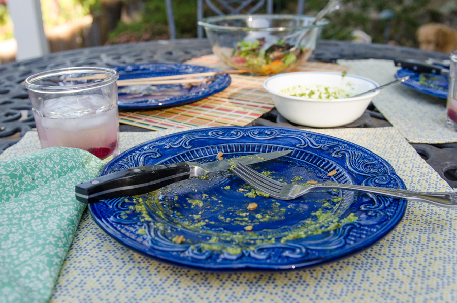 Easy Beef Kebabs With Tangy Rosemary Chimichurri | So...Let's Hang Out