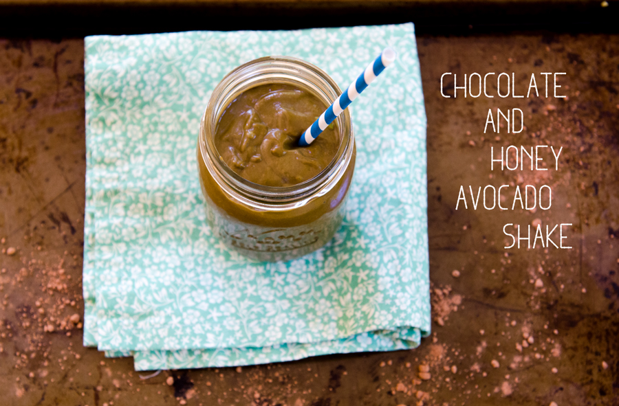 Chocolate & Honey Avocado Shake | So...Let's Hang Out