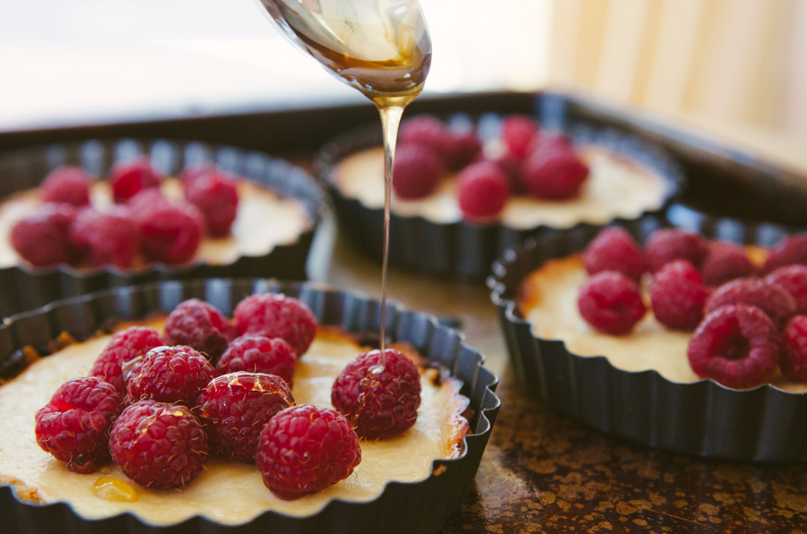 Raspberry & Honey Goat Cheese Tartlets | Gluten Free //So...Let's Hang Out