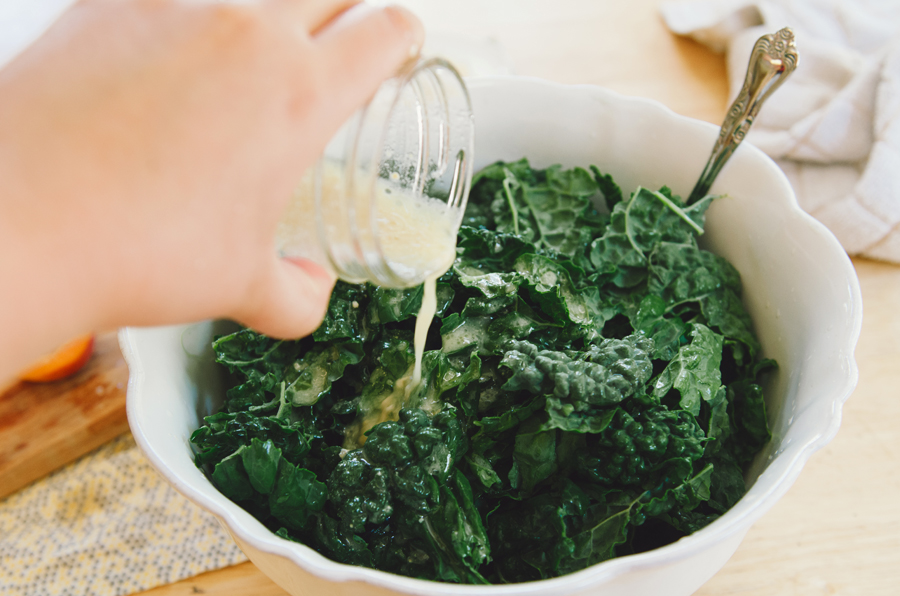 Kale Salad With Apricots & Pecorino | So...Let's Hang Out