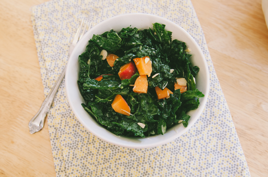 Kale Salad With Apricots & Pecorino | So...Let's Hang Out