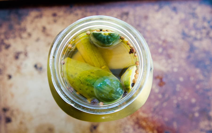 Easy Refrigerator Dill Pickles | So...Let's Hang Out
