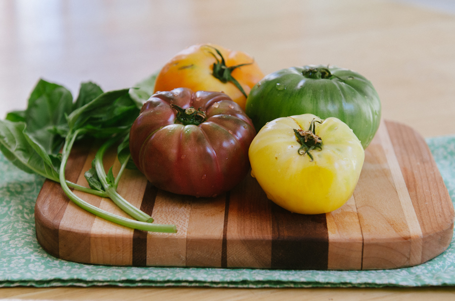 Simple Heirloom Tomato & Burrata Salad | So...Let's Hang Out