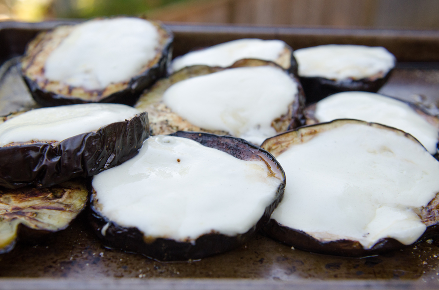 Grilled Eggplant Parmesan | So...Let's Hang Out