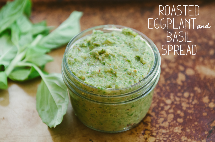 Roasted Eggplant & Basil Spread | So...Let's Hang Out