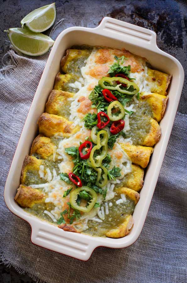 Huevos Rancheros Enchiladas