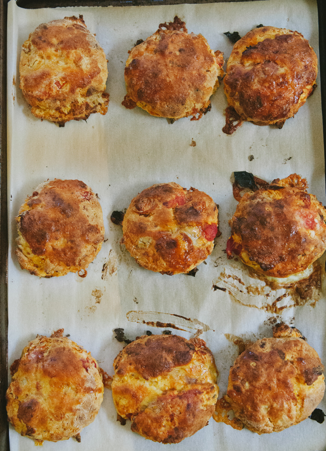 Tomato & Blue Cheese Birthday Biscuits {Gluten-Free} // So...Let's Hang Out