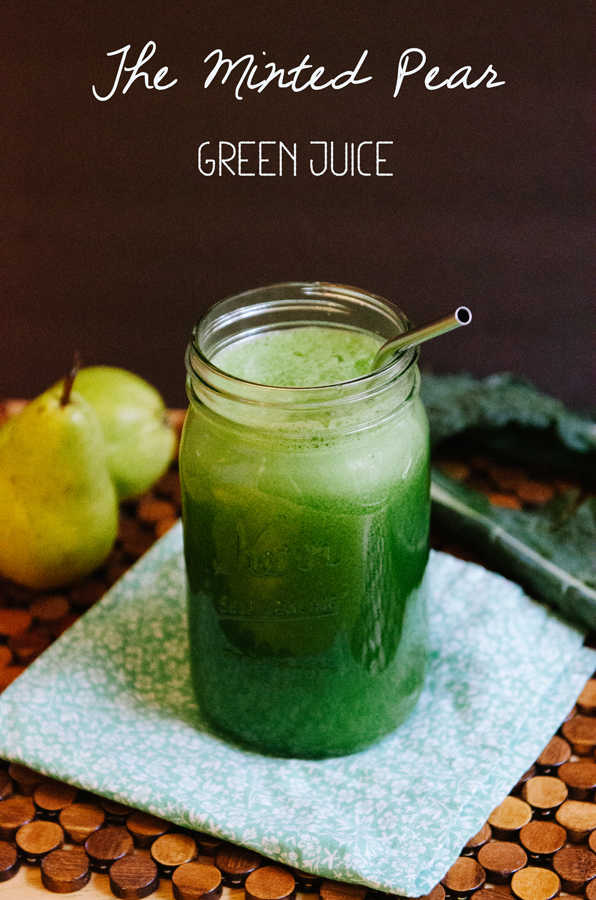 The Minted Pear Green Juice // So...Let's Hang Out