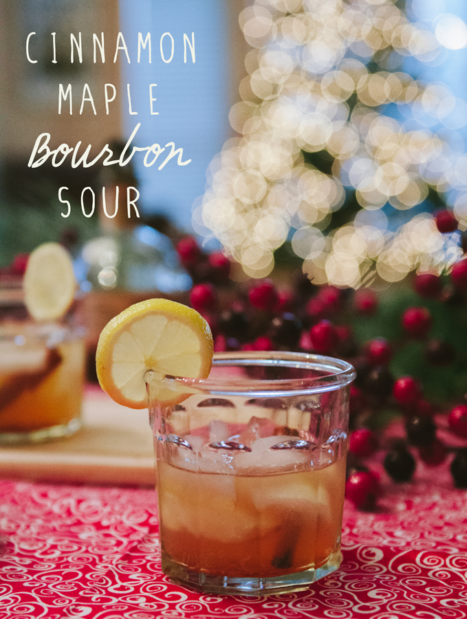 So Let S Hang Out Cinnamon Maple Bourbon Sour A Holiday Cocktail