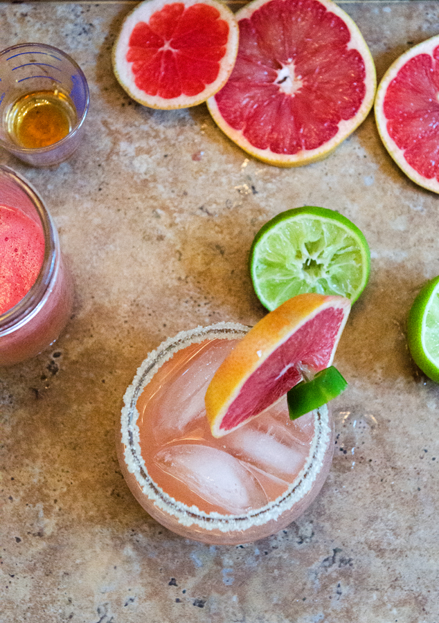 Jalapeño & Grapefruit Margaritas \\ soletshangout.com 