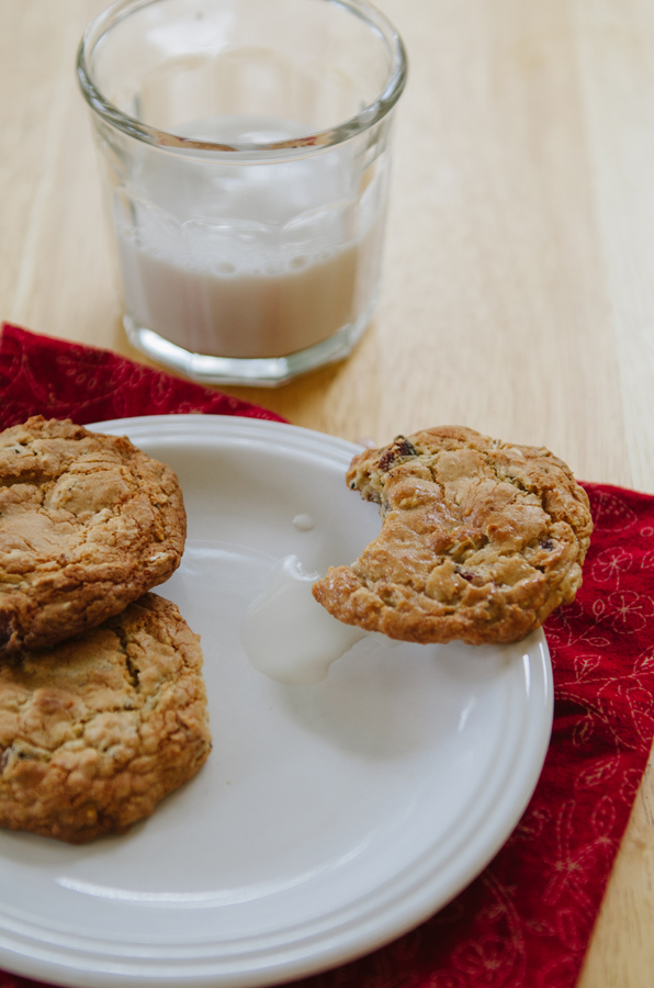 Gluten-Free Bacon & Chocolate Chip Oatmeal Cookies | www.soletshangout.com