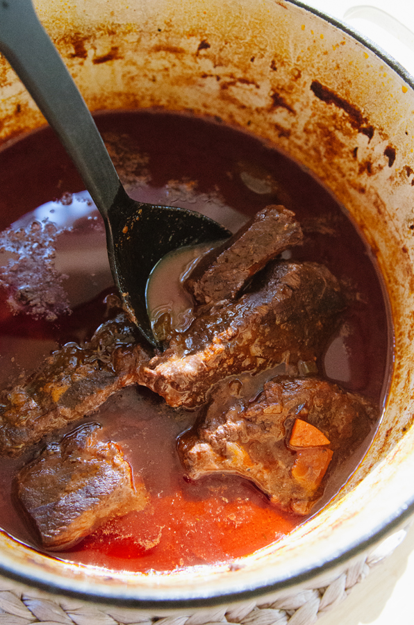 Red Wine Braised Short Ribs // soletshangout.com 