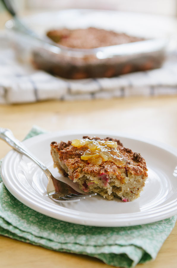 Grain-Free Banana Cranberry & Lemon Breakfast Cake | soletshangout.com