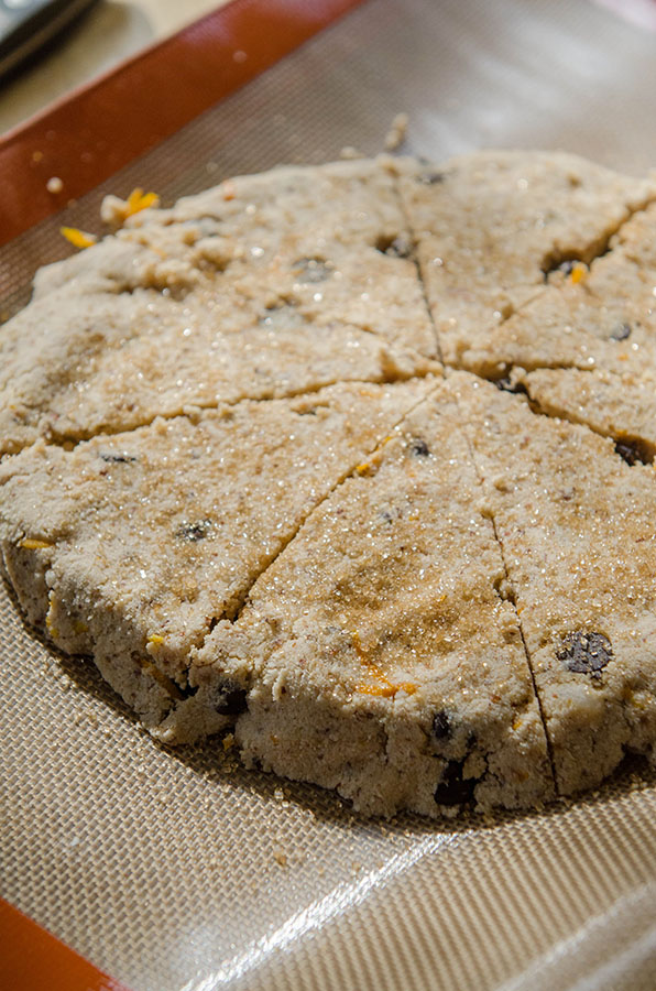 Grain-Free Orange & Chocolate Scones | soletshangout.com