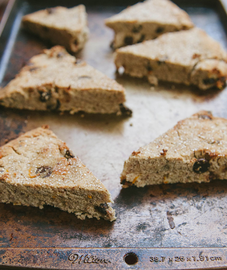 Grain-Free Orange & Chocolate Scones | soletshangout.com