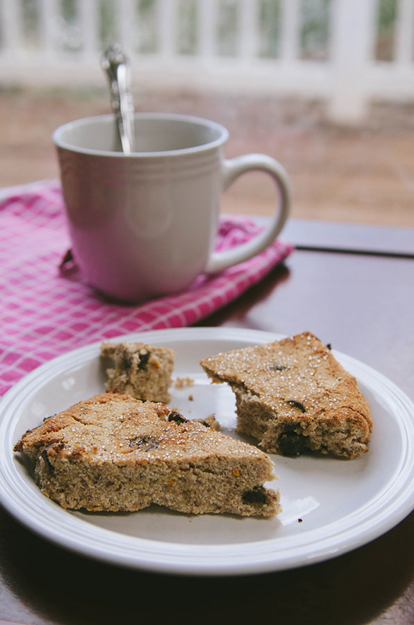 Grain-Free Orange & Chocolate Scones | soletshangout.com