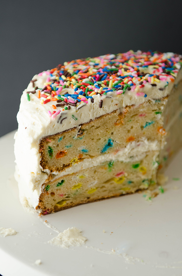 Funfetti Pound Cake - Browned Butter Blondie