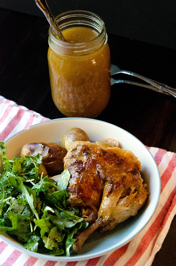 Slow Cooker Whole Chicken Cooked in Cider Recipe