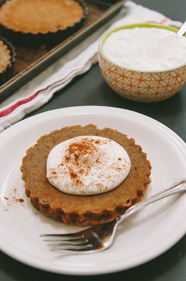 pumpkin pie tarts recipe