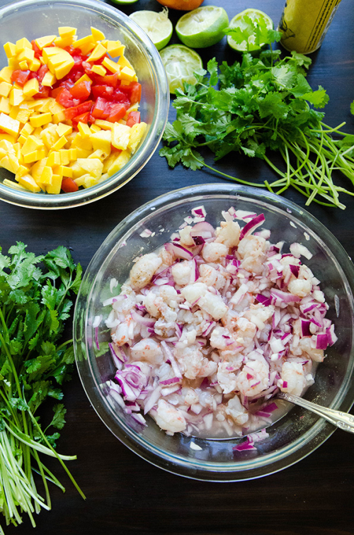 So…Let's Hang Out – Tropical Rock Shrimp Ceviche With Pineapple, Mango ...