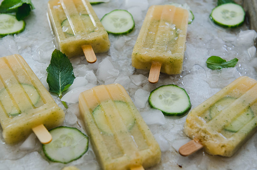 Cucumber-Melon Ice Pops - Chattavore