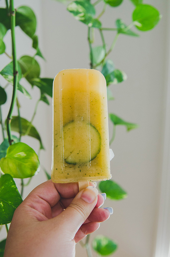 Cucumber-Melon Ice Pops - Chattavore